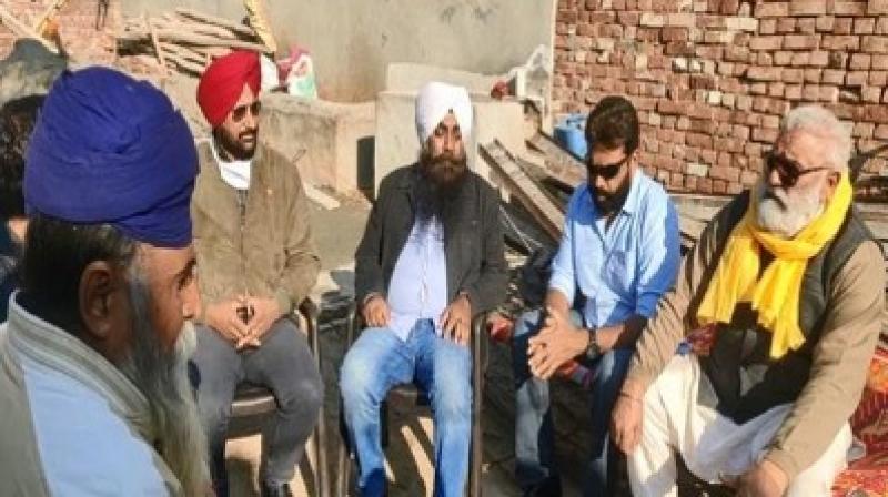 Yograj Singh arrived with help for a farmer struggling financially Yograj Singh arrived with help for a farmer struggling financially