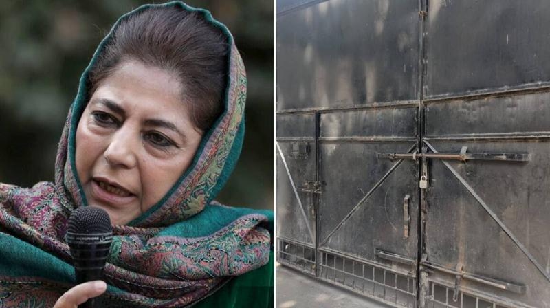 Mehbooba Mufti says she is under house arrest Mehbooba Mufti says she is under house arrest