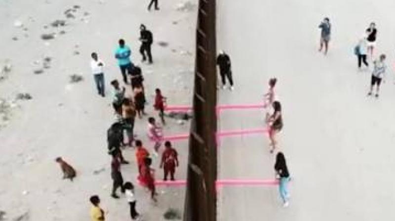 Borderwall Seesaw Lets US and Mexico Kids Play Together