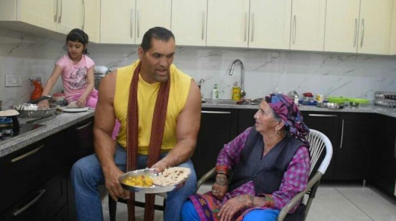The mother of 'The Great Khali' has passed away at the age of 79 The mother of 'The Great Khali' has passed away at the age of 79