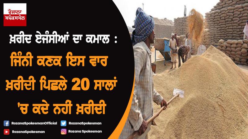 Wheat arrival and procurement in the State over and above last two decades Wheat arrival and procurement in the State over and above last two decades
