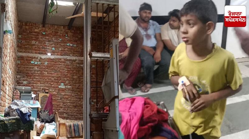Haryana News: Roof of house collapses due to strong storm and rain in Rohtak, grandmother and grandson seriously injure Haryana News: Roof of house collapses due to strong storm and rain in Rohtak, grandmother and grandson seriously injure