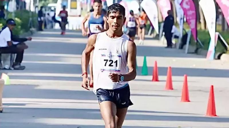 National Games: Ram Babu sets national record in men's 35 km walking race