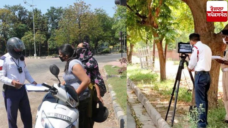 Chandigarh becomes a challan capital Chandigarh becomes a challan capital