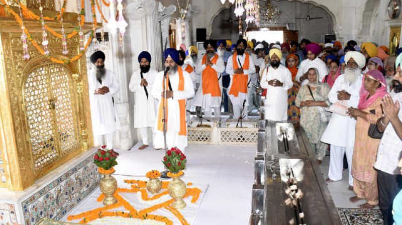 Foundation day of Akal Takht celebrated Foundation day of Akal Takht celebrated