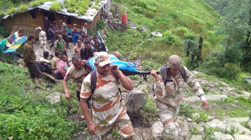 ITBP jawans travelled 40-km on foot for 15 hours carrying an injured woman 