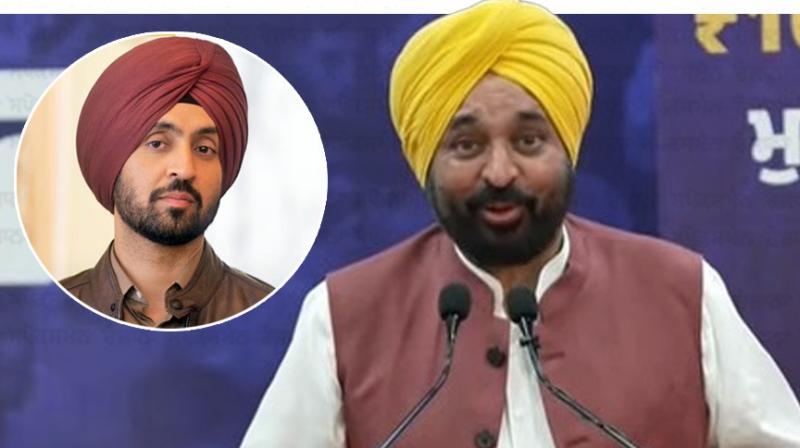 Punjab cm bhagwant mann support diljit dosanjh Film Sardaar ji 3 controversy Punjab cm bhagwant mann support diljit dosanjh Film Sardaar ji 3 controversy