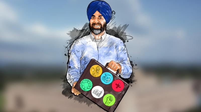 Manpreet Singh Badal (Finance Minister Punjab)