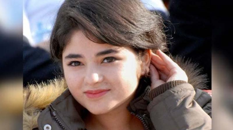 Dangal girl zaira wasim commented on the issue of jammu and kashmir