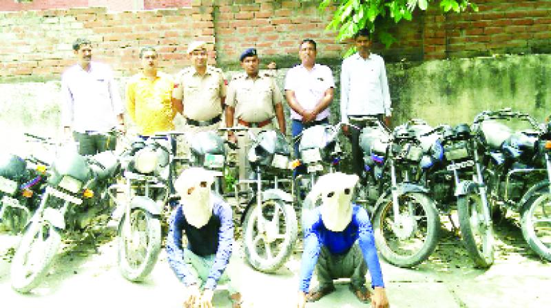 Thief With Stolen Bikes Thief With Stolen Bikes