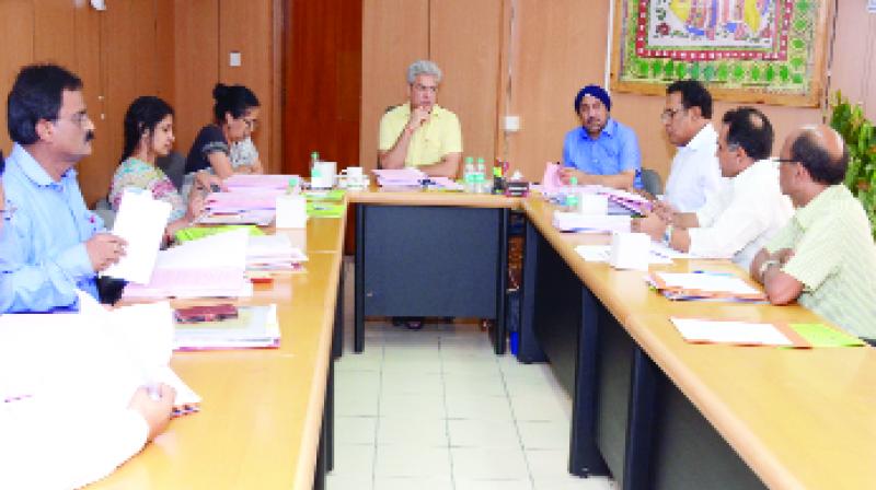 Kailash Gahlot During Meeting Kailash Gahlot During Meeting