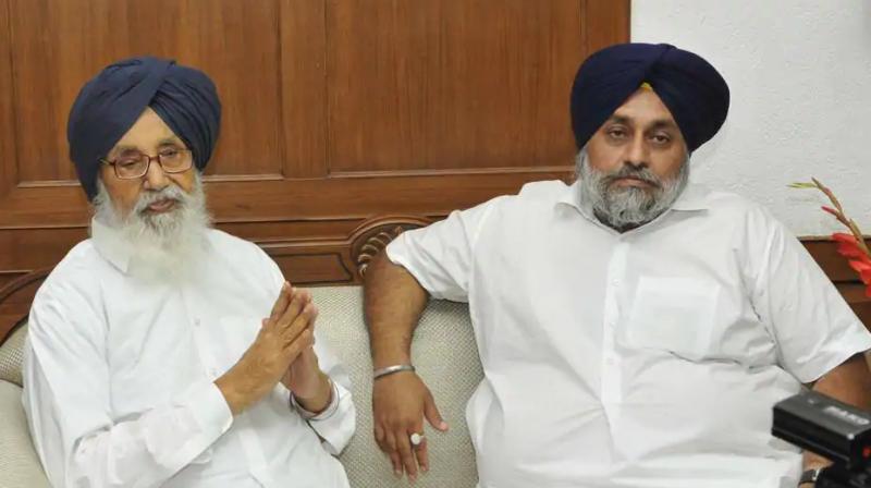 Parkash Singh Badal Sukhbir Singh Badal Parkash Singh Badal Sukhbir Singh Badal