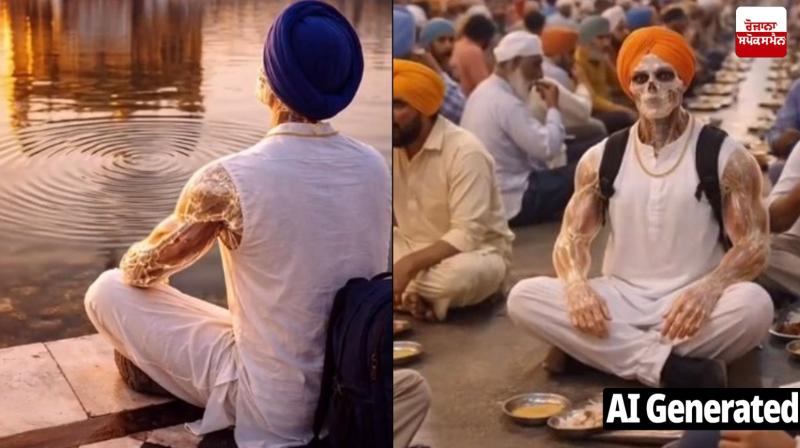 AI video of sacrilege of Sachkhand Sri Harmandir Sahib goes viral