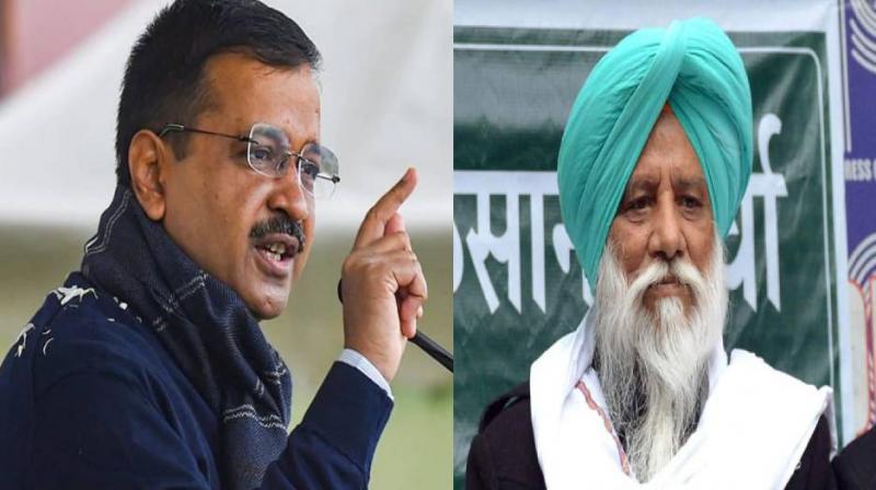 The alliance between the farmers and the AAP broke down on the question of seats The alliance between the farmers and the AAP broke down on the question of seats