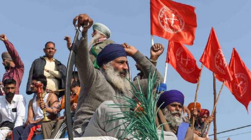 farmer protest farmer protest