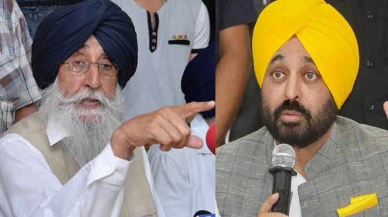 Simranjit Singh Mann and CM Mann Simranjit Singh Mann and CM Mann