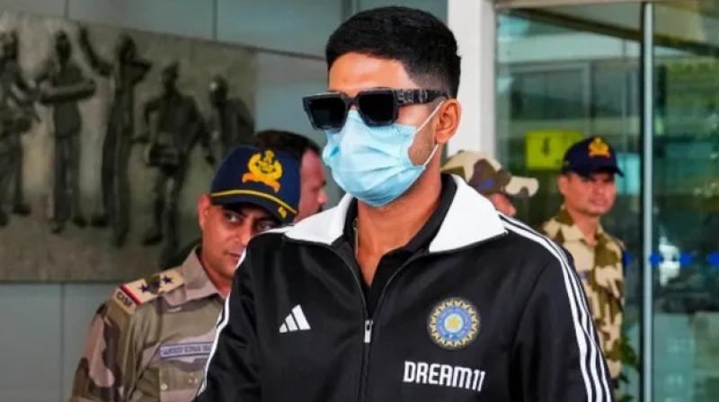 Shubman Gill reaches Ahmedabad ahead of match against Pak