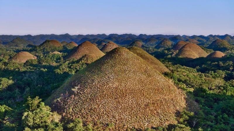 Chocolate hills of bohol called eight wonder of earth