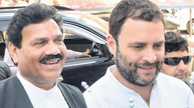 Raj Kumar Verka with Rahul Gandhi