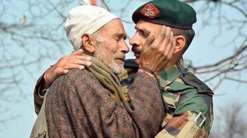 Shaheed Nazir father And Army Shaheed Nazir father And Army