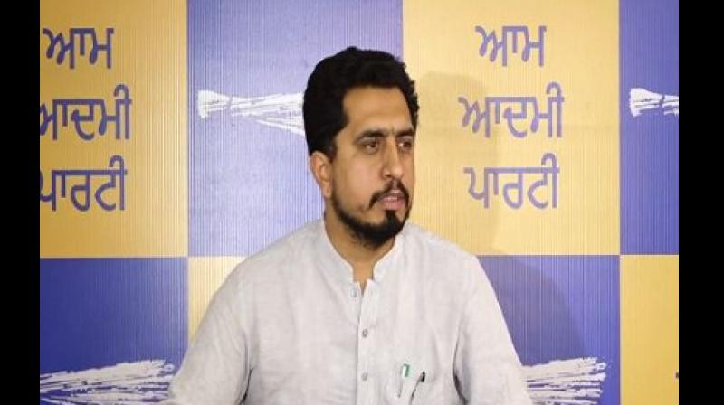 AAP MLA Dinesh Chadha AAP MLA Dinesh Chadha