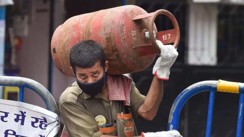 Commercial LPG cylinder prices increased by ₹105