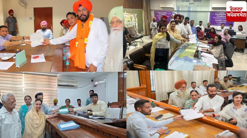 Punjab candidates file nominations for Lok Sabha Elections 2024 Punjab candidates file nominations for Lok Sabha Elections 2024