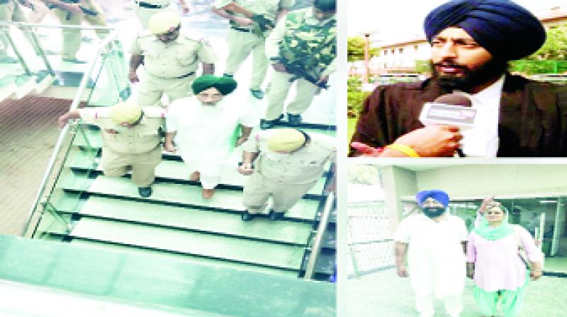Bhai Tarlochan Singh Mankia and Lahouriya reached Court Bhai Tarlochan Singh Mankia and Lahouriya reached Court