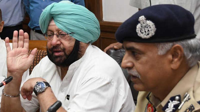 Punjab CM & Punjab DGP Punjab CM & Punjab DGP