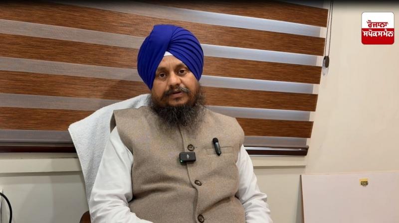 Giani Harpreet Singh spoke on the turbaning of Jathedar Giani Kuldeep Singh Gargajj Giani Harpreet Singh spoke on the turbaning of Jathedar Giani Kuldeep Singh Gargajj