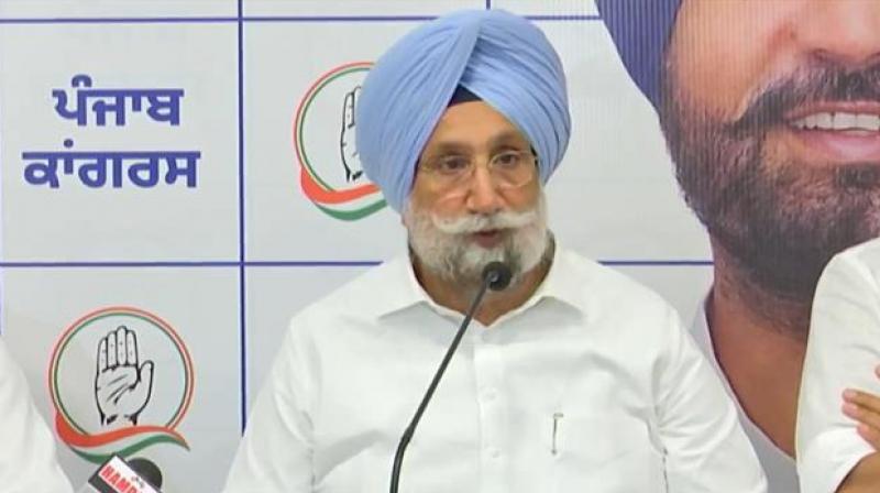 Congress leader Sukhjinder Randhawa Congress leader Sukhjinder Randhawa