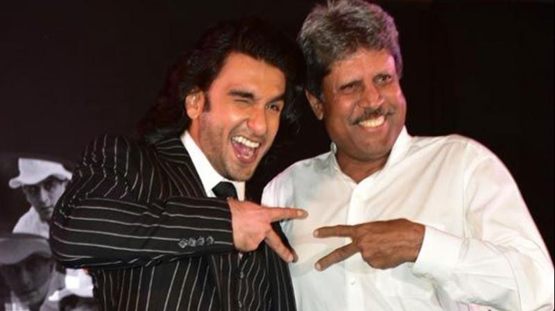 Rajvir Singh with Kapil Dev Rajvir Singh with Kapil Dev