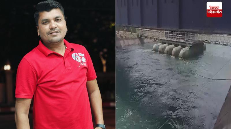 A car fell into Bhakra Canal in Fatehgarh Sahib News in punjabi A car fell into Bhakra Canal in Fatehgarh Sahib News in punjabi