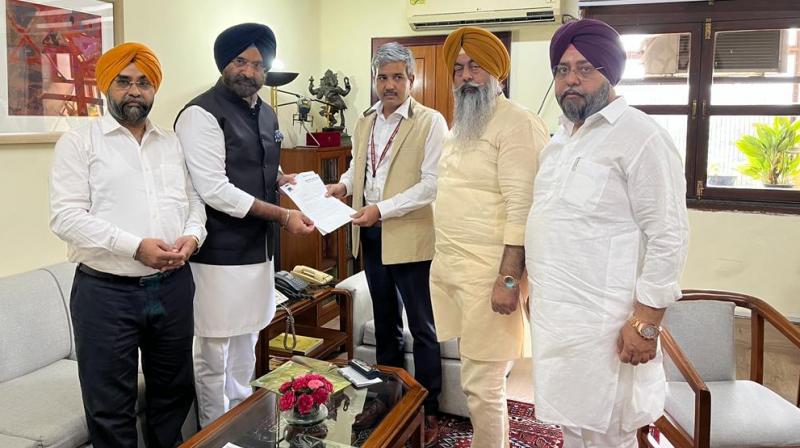 in regard to abduction of a Sikh girl in Pakistan, Sikh leaders submitted a demand letter to the Union Ministry of External Affairs