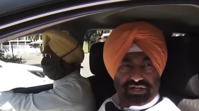 Parminder Dhindsa With Sukhpal Khaira Parminder Dhindsa With Sukhpal Khaira