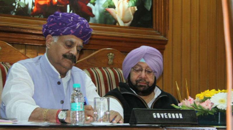 V. P. Singh Badnore, Captain Amarinder Singh 