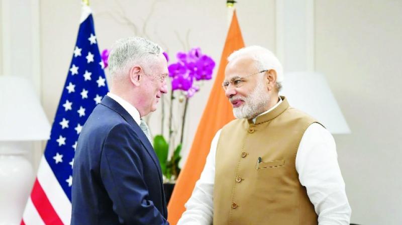 Modi meeting  US Defense Minister