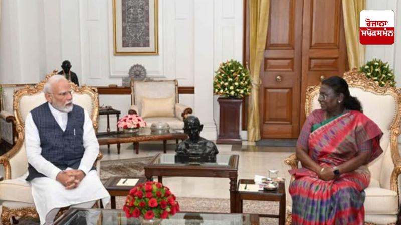 PM Modi meets President Murmu after successful Operation Sindoor News PM Modi meets President Murmu after successful Operation Sindoor News