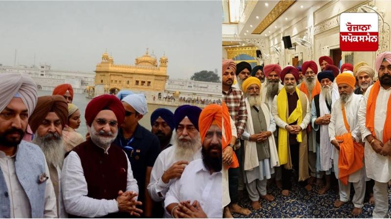 Delhi Lieutenant Governor Taranjit Singh Sandhu pays obeisance at Sri Darbar Sahib