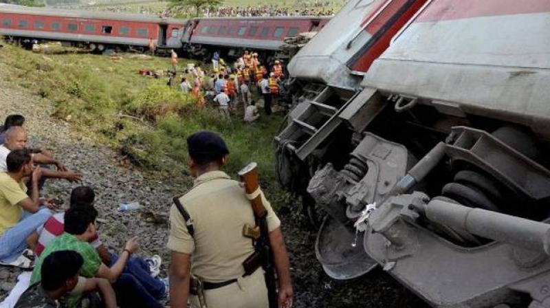 four passangers killed due to rajdhani express