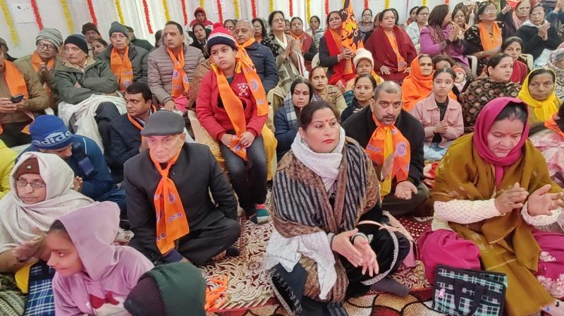 Sri Sanatan Dharma Mandir Sector 38, Chandigarh celebrated idol installation day News in punjabi Sri Sanatan Dharma Mandir Sector 38, Chandigarh celebrated idol installation day News in punjabi