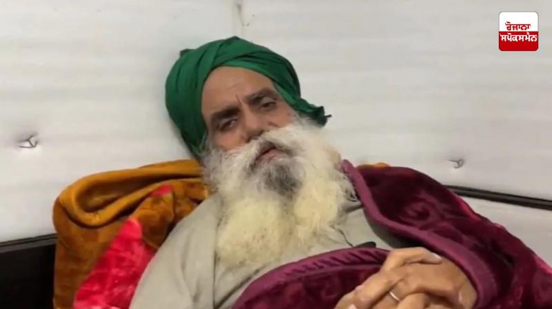 Farmer leader Jagjit Singh Dallewal stops drinking water Farmer leader Jagjit Singh Dallewal stops drinking water