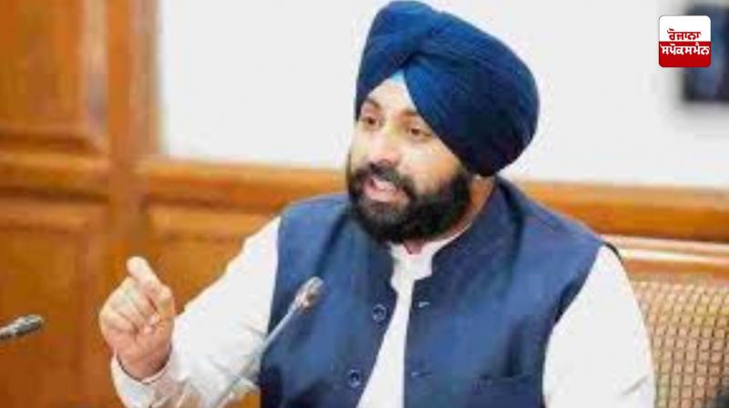 Harjot Bains writes a letter to Sukhwinder Sukhu demanding immediate action Harjot Bains writes a letter to Sukhwinder Sukhu demanding immediate action