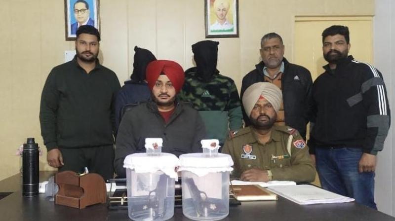 Mohali Pulice Nabbed Gangster Kaka Nepali with one associate