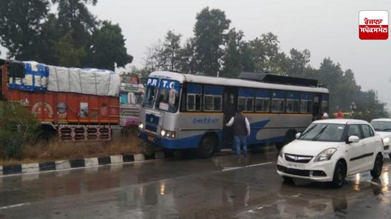 Barnala PRTC Bus Accident News in punjabi Barnala PRTC Bus Accident News in punjabi