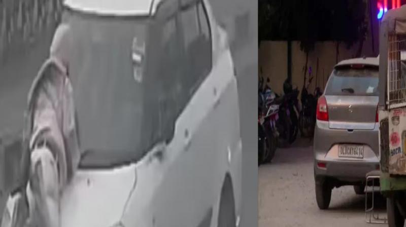The Kanjhawala incident happened again in Delhi, the car rider dragged the young man for half a kilometer The Kanjhawala incident happened again in Delhi, the car rider dragged the young man for half a kilometer