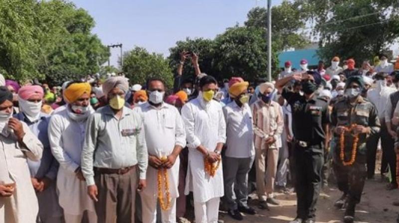 Funeral of Fauji Prabhdial Funeral of Fauji Prabhdial