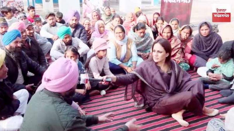 In the presence of a spokesperson, the people of Ramgarh village openly expressed their pain In the presence of a spokesperson, the people of Ramgarh village openly expressed their pain