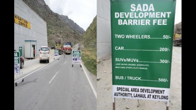 Now tourists have to pay tax for entry into lahaul