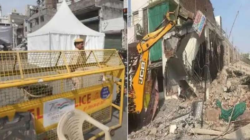 Supreme Court stalls Jahangirpuri demolition, to hear matter tomorrow Supreme Court stalls Jahangirpuri demolition, to hear matter tomorrow